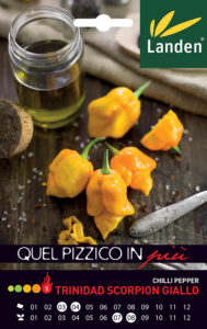 Peperoncino Trinidad Scorpion giallo